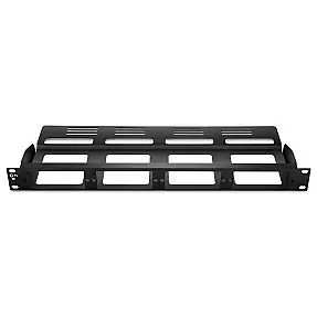 FS FHD-1U-CMP400 1U FHD Modular Enclosure Unloaded, Holds upto 4 Cassette/Panel