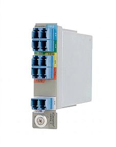 Omnitron 8860-0, 4 Channel  iConverter CWDM Dual Fiber Multiplexer