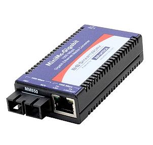 Advantech IMC-371-MM-PS, 1000Mbps Multi Mode 850nm, 550m Media Converter