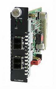 Perle CM-1000MM-S2LC40 Fiber to Fiber Converter