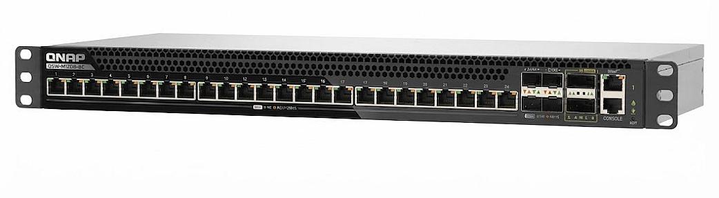 QNAP QSW-M7230-2X4F24T, 30 Ports L3 Lite Web Managed SwitchQNAP QSW-M7230-2X4F24T, 30 Ports L3 Lite Web Managed Switch