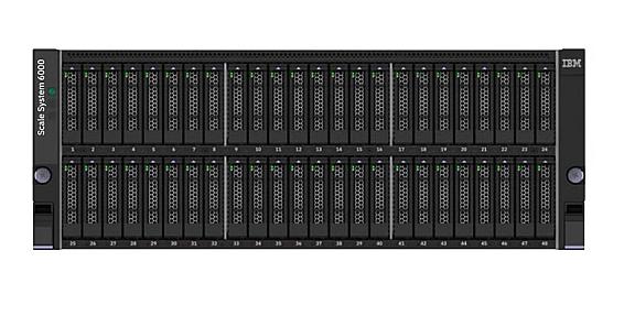 IBM Storage Scale System 6000, 340GB/s 4.7 PB 4U Rackmount Storage Array