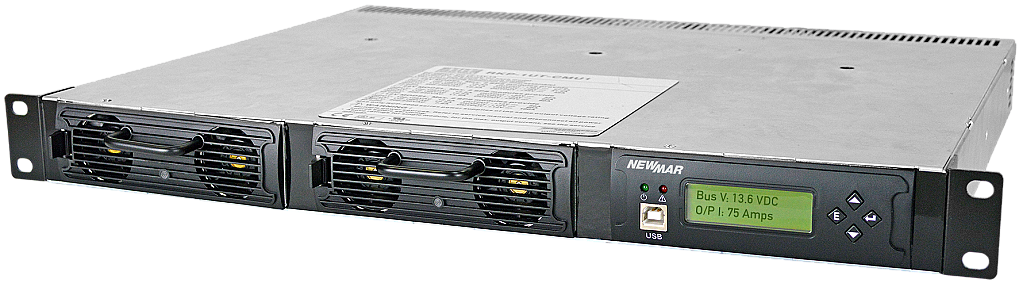 Newmar Scout 12V DC, 95-200A, 1140-2400W, N+1 Redundant DC Power System