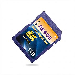 Flexxon FxMav FDMS001TEC-T300 SD Speed Class 10 FHD 1TB 4K Memory Card (3D QLC)