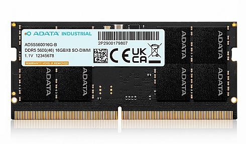 Adata AD5S560032G16-BHYA, 32GB SO-DIMM 262-pin 5600 MT/s DDR5 RAM