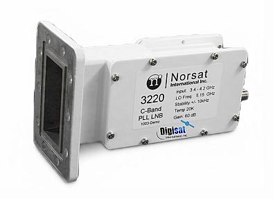 Norsat 3220N C-Band (3.4 to 4.2 GHz) PLL LNB (Type-N) Downconverter
