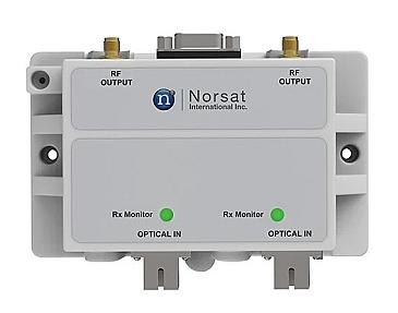 Norsat RX203M0000MSA0 RF over Fiber 3GHz, Dual Receiver Multimode