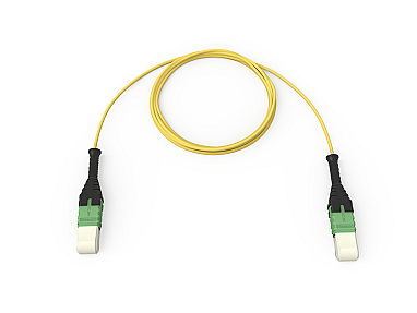 Corning JE2E208QEZ-NA003M EDGE8 MTP PRO X 8-Fiber OM4 3m Fiber Optic Cable