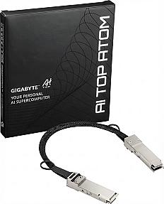 Gigabyte AI TOP ATC9000-QSFP, 400G Bandwidth, 40cm QSFP Cable