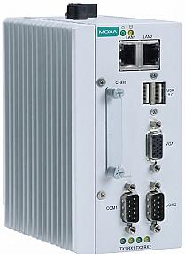 Moxa MC-1112-E4-T, Intel Atom E3845 4GB DDR3L Industrial PC