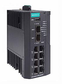 Moxa EDR-G9010, 8GbE Copper & 2GbE SFP Multiport Industrial Firewall Router
