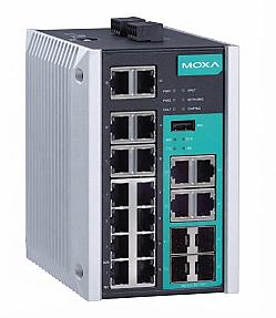 Moxa EDS-518E-4GTXSFP Managed Gigabit Ethernet switch