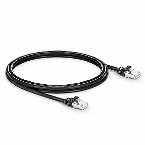 FS.com Cat6a 26AWG Snagless Shielded (S/FTP) PVC CM 1.8m Ethernet Network Patch Cable