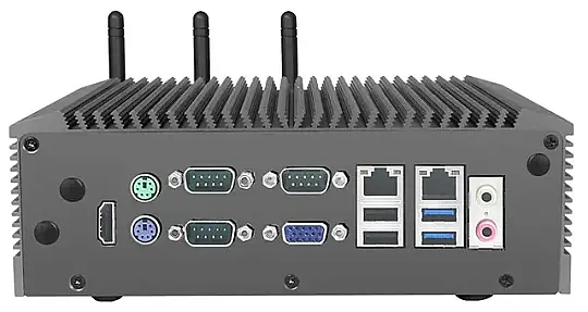 Winsonic MR-BC005-CB0M0B, Marine Grade, Aluminum Fanless Box-PC