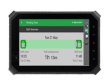 Topicon MDT864, 4GB/64GB, 1280 x 800 pixels  8" Rugged Industrial tablet