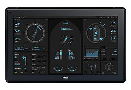 Beijer X3 marine 21 web P, 1920x1080 pixels, 4GB/32GB 21.5'' HMI