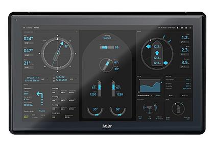 Beijer X3 marine 21 web P CT, 1920x1080 pixels 4GB/32GB 15'' web client PCAP HMI