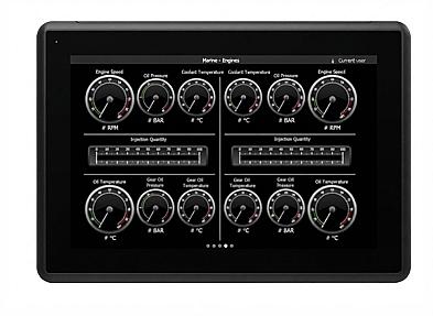 ABB PP886M (3BSE092984R1), 1280 x 800 pixels, 15.4" Touch HMI Panel PC