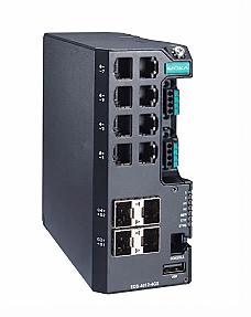 Moxa EDS-4012-4GS-LV, 12 Ports Managed Ethernet Switch