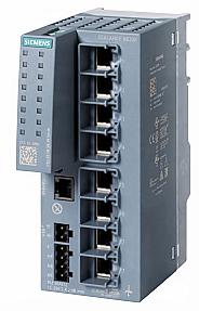Siemens 6GK5208-0BA00-2AC2, 8 x RJ45 Ports, Managed Layer 2 IE Switch