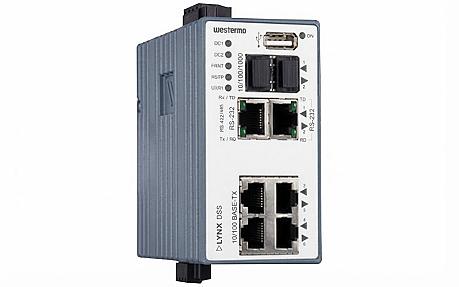 Westermo L108-F2G-S2-12VDC Industrial 12V Layer 2 Managed Switch