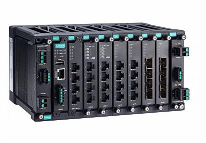 Moxa MDS-G4028, 4 Embedded ports Layer 2 Managed Ethernet Switch