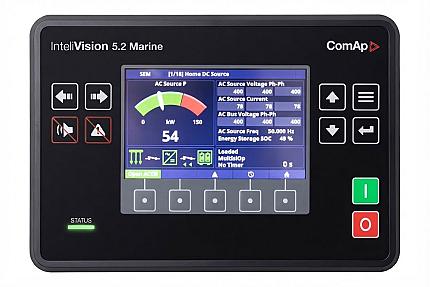 ComAp InteliVision 5.2 Marine (RD2IV5BXBAA), 800 x 480 Pixels TFT 5" HMI Display