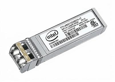 Intel Ethernet SFP+ SR Optics, 850 nm SFP+ Transceiver Module