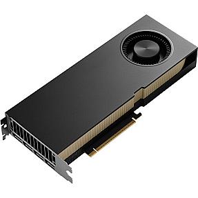 NVIDIA RTX PRO 5000 Blackwell GPU front view with dual-slot cooler and PCIe 5.0 connector