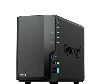 Synology DiskStation DS225+, Intel® Celeron® J4125, 2 GB DDR4, 8 TB NAS