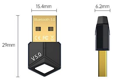 JLC USB 2.0 Bluetooth 5.0 dongle 8GB black Type-A for Windows