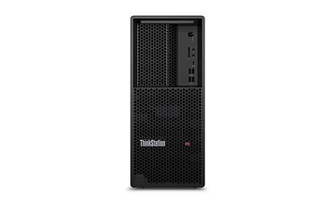 Lenovo ThinkStation P3 Tower Gen 2 black workstation with Intel Core Ultra 7 265 and 16 GB DDR5 memory