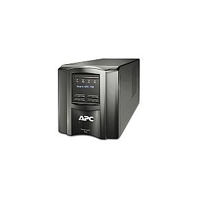 APC Smart UPS 750VA rear panel showing 6 IEC C13 outlets