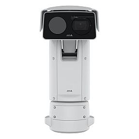 Axis Q8752-E Mk II bispectral PTZ IP security camera with 50 mK thermal sensor and 32x optical zoom for indoor/outdoor monitoring