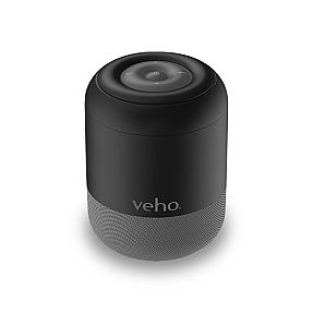 Veho MZ-S black portable Bluetooth speaker front view