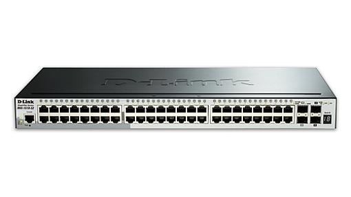D-Link, 52-Port Gigabit, 4 x 10G SFP+, L3, Stackable Smart Managed Switch