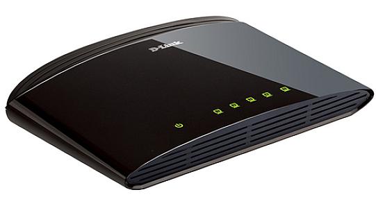 D-Link (DES-1005D), Fast Ethernet Unmanaged Switch