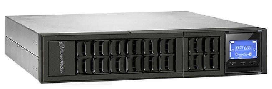 PowerWalker VFI 3000 CRM LCD 3kVA rack mount UPS with C13 outlets