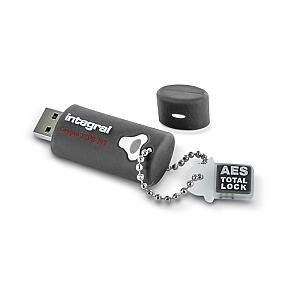 Integral 8GB HARDWARE ENCRYPTED USB 3.0 DRIVE USB Type-A Flah Drive