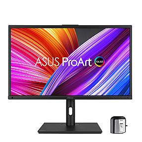 ASUS ProArt PA27DCE-K 26.9-inch 4K Ultra HD OLED professional monitor with 3840 x 2160 resolution in black
