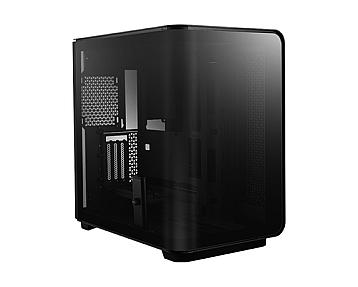 MSI MAG MEG MAESTRO 700L PZ black gaming PC tower with tempered glass side panel