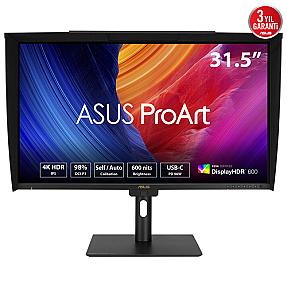 ASUS ProArt PA32UCE 31.5-inch 4K Ultra HD LED professional monitor with 3840 x 2160 resolution in black
