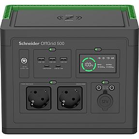 APC Schneider PPS500-GR, Lithium-Ion 517 Wh, Portable Power Station
