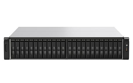 QNAP TS-h2490FU,128GB 24 bays DDR4 2U Rack Mountable NAS Server