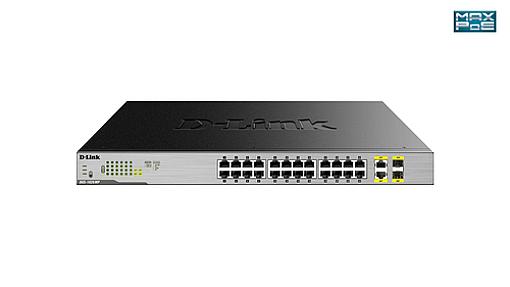 D-Link (DGS-1026MP) 24-Port, Gigabit PoE, Unmanaged Switch