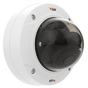 Axis P3225-LV Mk II indoor dome IP security camera with 1080p Full HD, WDR, and remote zoom/focus