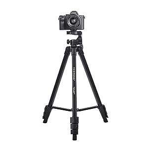 JLC Stability Tripod V2 black tripod with mounted camera setup