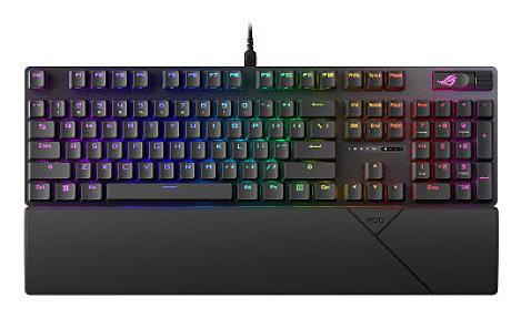 ASUS ROG Strix Scope II X Snow Switch V2 UK Wired Mechanical Gaming Keyboard