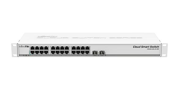 Mikrotik (CSS326-24G-2S+RM), Gigabit PoE, Managed Switch