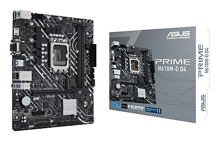 Asus PRIME H610M-D D4 Micro ATX LGA1700 Motherboard